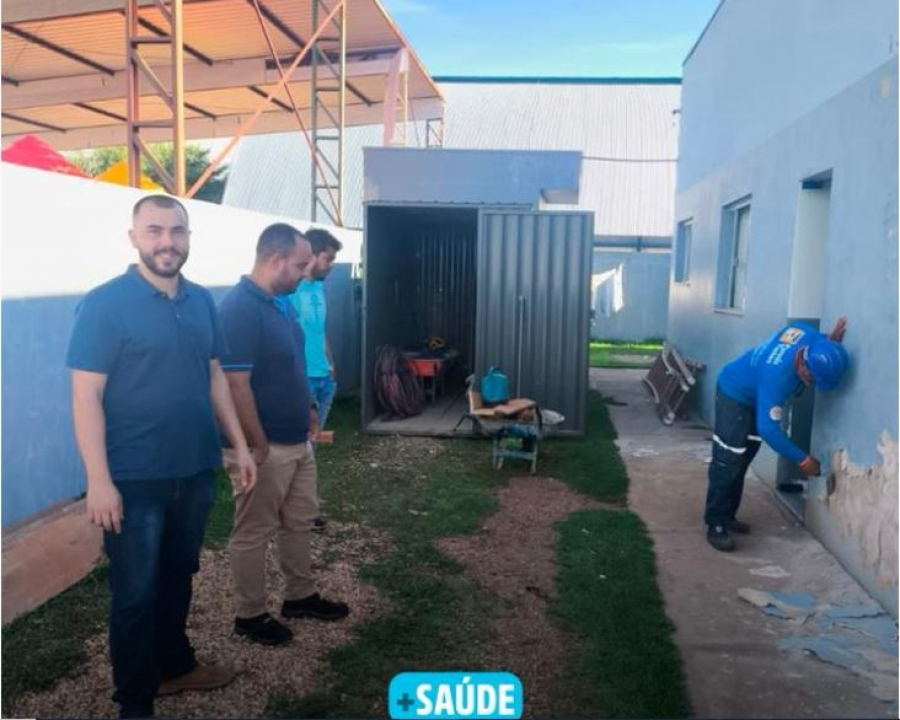 Governo Municipal inicia reestruturação das unidades de saúde do Munícipio