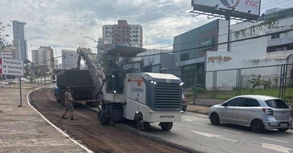 Obras vão recuperar asfalto de avenidas e melhorar drenagem em Cuiabá