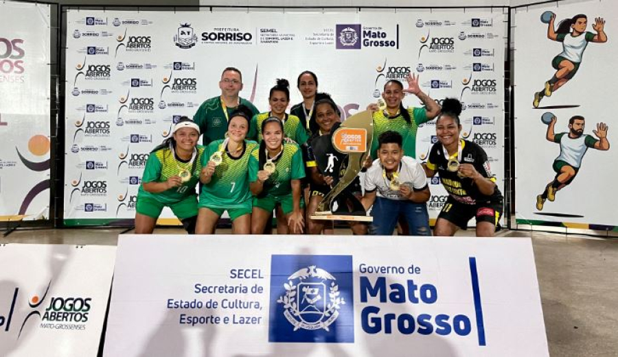 CAMPO NOVO DO PARECIS CONQUISTA TÍTULO MATO-GROSSENSE DE FUTSAL FEMININO NOS JOGOS ABERTOS 2025