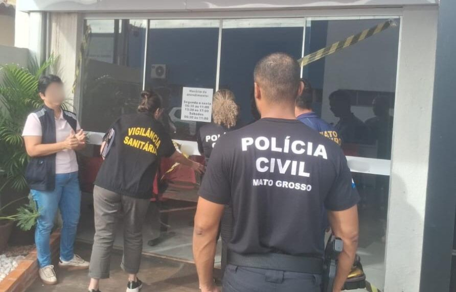 Polícia Civil cumpre mandado em laboratório investigado por falsidade ideológica e documental