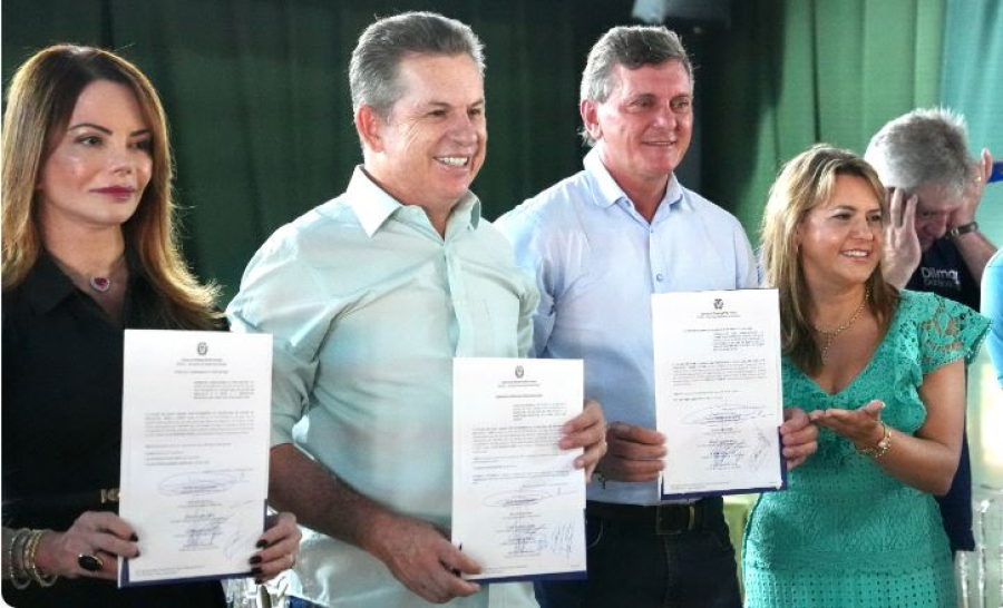 Campo Novo do Parecis vive dia histórico com entregas e assinaturas do Governo do Estado