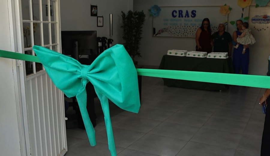 CRAS Dirceu Maciel é reinaugurado após reforma e amplia qualidade do atendimento à população