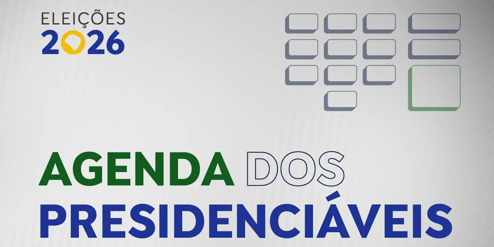 Confira a agenda dos presidenciáveis nesta segunda-feira (31)