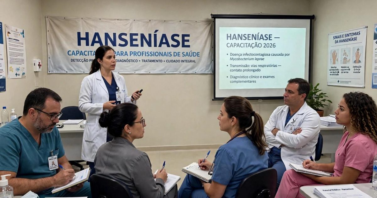 Várzea Grande recebe capacitação para fortalecer diagnóstico e tratamento da hanseníase na Baixada Cuiabana