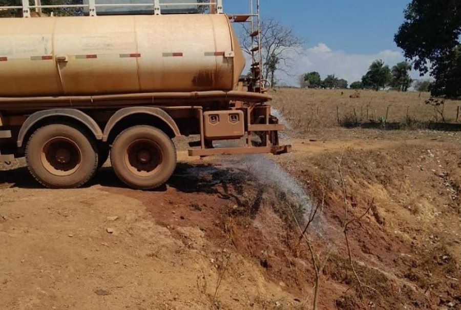 Prefeitura de Juscimeira decreta situação de emergência por falta de água e incêndios fora de controle