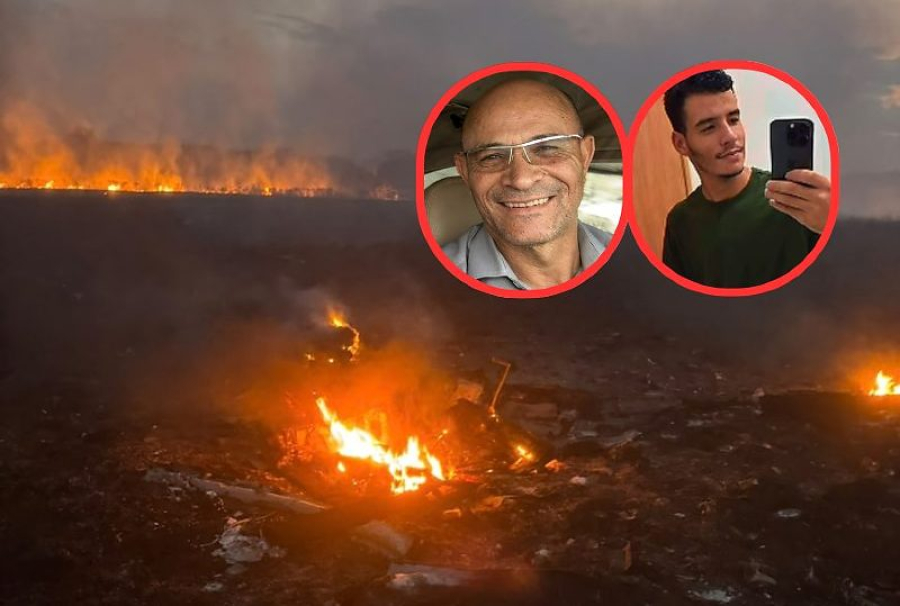 Vítimas de queda de avião em Poxoréu são piloto de 58 anos e jovem de 22
