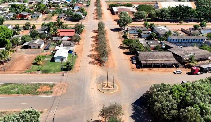 Indicação objetiva construção de pista de caminhada e ciclovia no Distrito Marechal Rondon