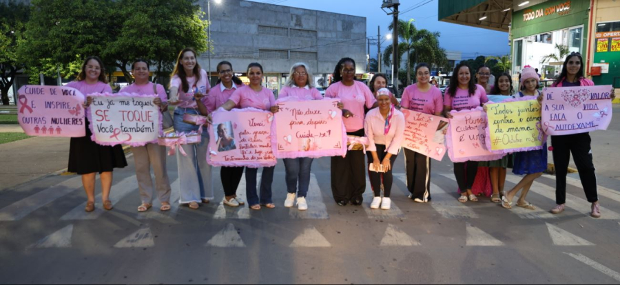 Procuradoria da Mulher promove ação de conscientização ao Outubro Rosa